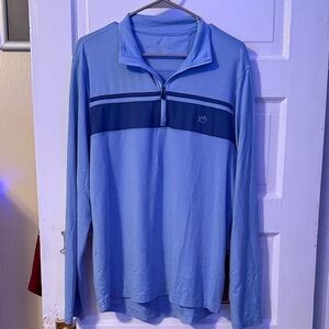 Southern Tide Light Blue Quarter-Zip Pullover